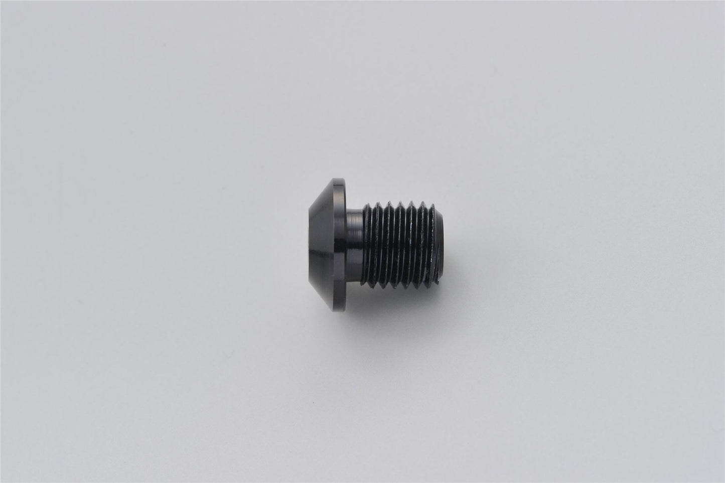 Daytona Mirror Plug Bolt Black Left CNC M10 x P1.25 Aluminum Hole Plug 99617