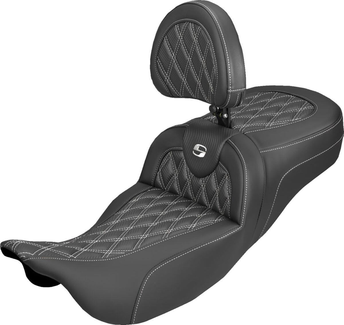 Saddlemen Carbon Fiber Seat For Harley FLHRXS 1868 08-25 808-07B-207B6