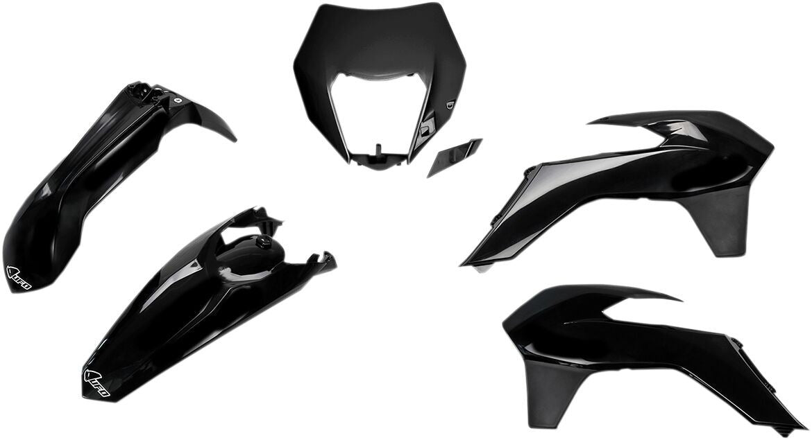 UFO Bodykit For KTM Exc200 14-16 Black KTKIT524-001