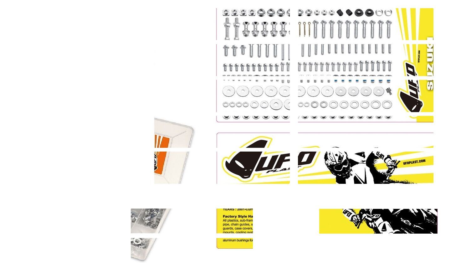 UFO COMPLETE HARDWARE ASSORTMENT SUZUKI AC02304