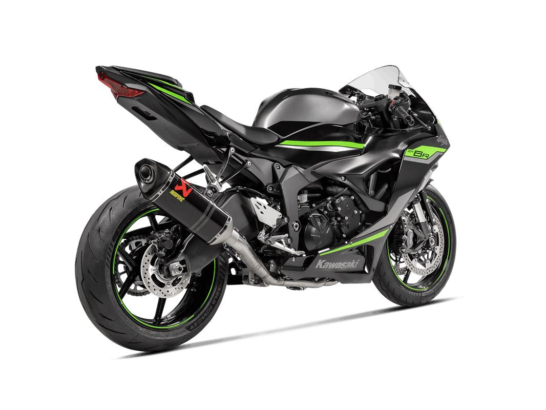 Akrapovic Racing Line Full Exhaust System Street SS/CF For Kawasaki ZX-6 R 636 23-24 S-K6R11-RC/1