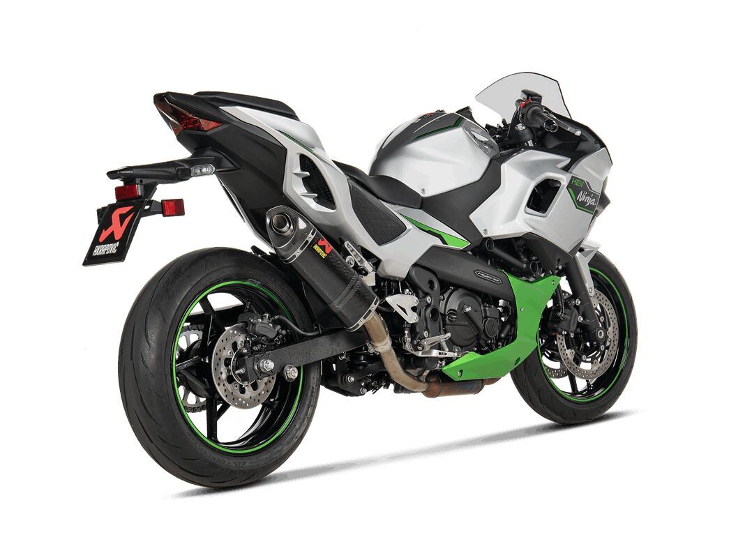 Akrapovic Slip-On Line Muffler CF For Kawasaki Ninja 7 ABS 2024 S-K4SO10-APC