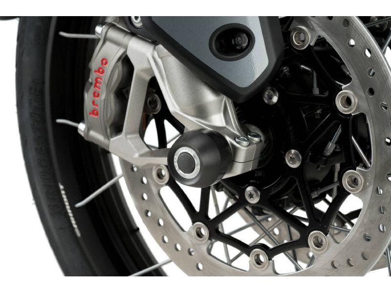 Puig PHB19 Front Fork Protector Black 4637F