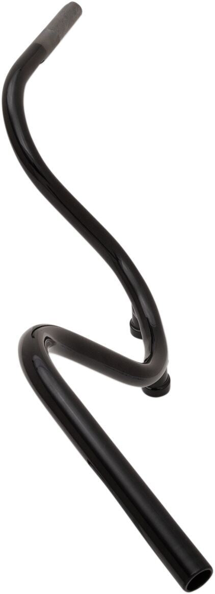LA Choppers Handlebar Jackrabbit Black 10" Rise Stainless Steel LA-7311-01B