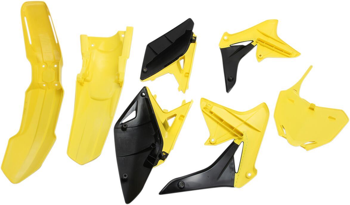 UFO COMPLETE BODY KIT SUZUKI RMZ250 OEM-COLOR (17) SUKIT416-999K