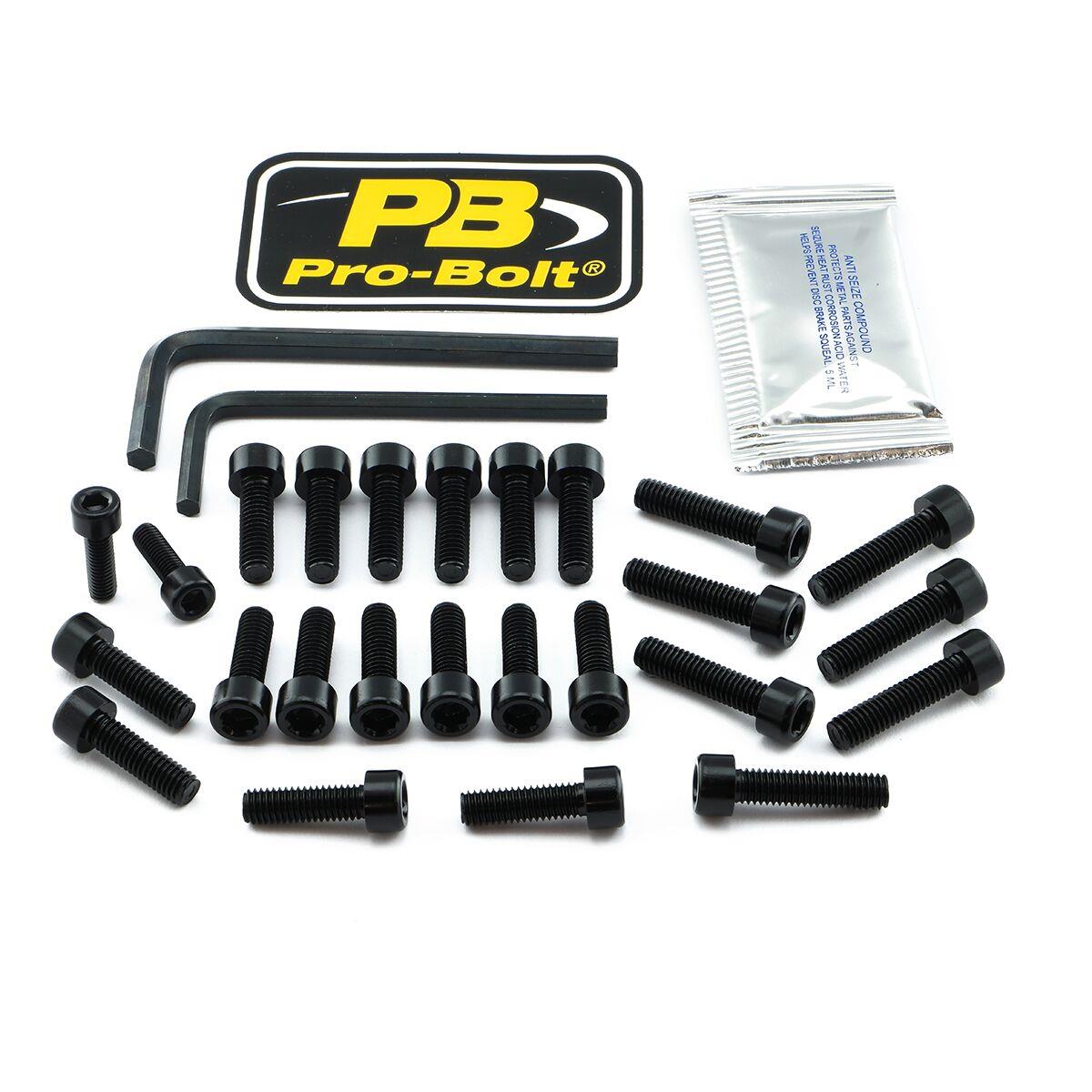 Pro Bolt Aluminium Engine Bolt Kit For BMW R 1250 GS 2019-2024 EBM820BK