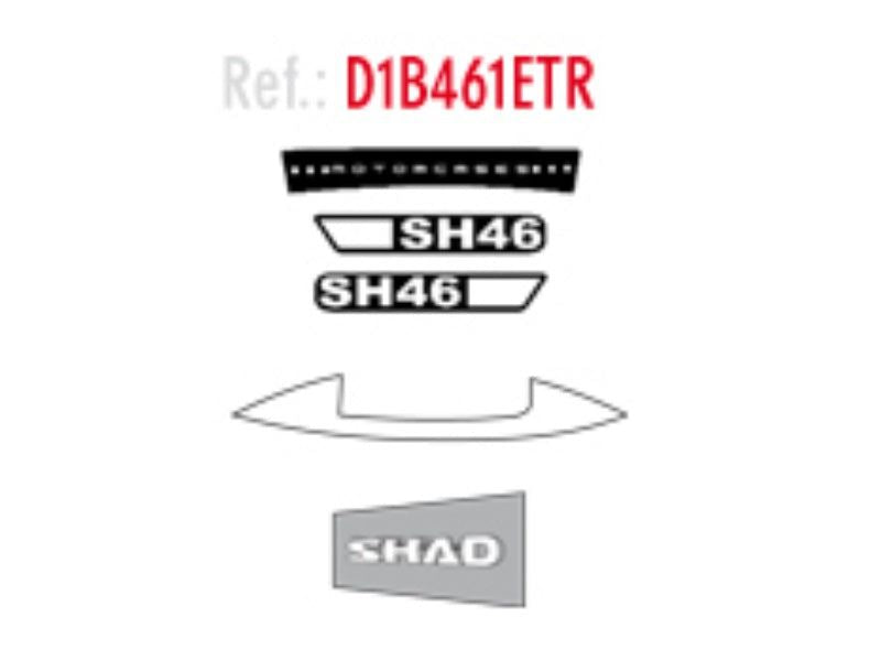 SHAD SH46 Replacement Sticker D1B461ETR