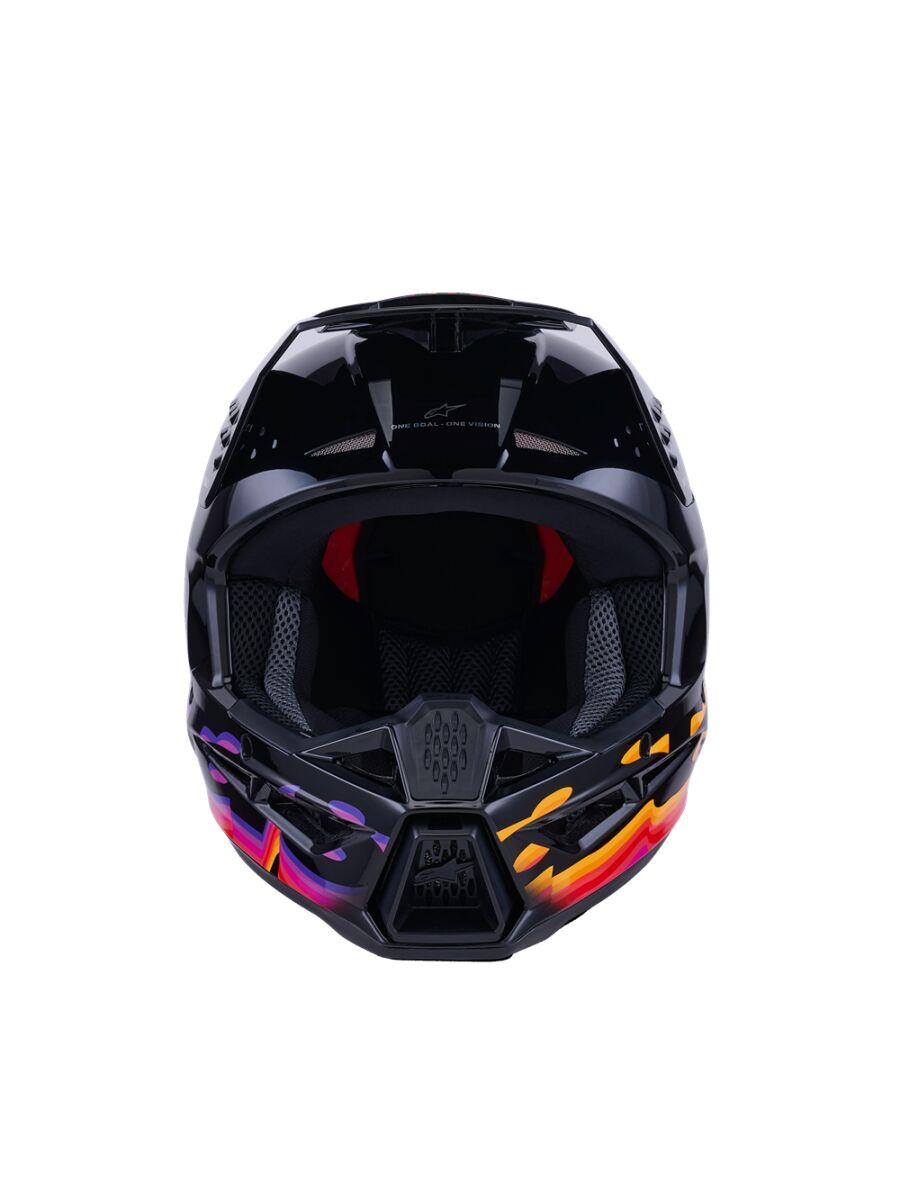 ALPINESTARS SM3 Force Helmet BLACK-GLO 2025 Model