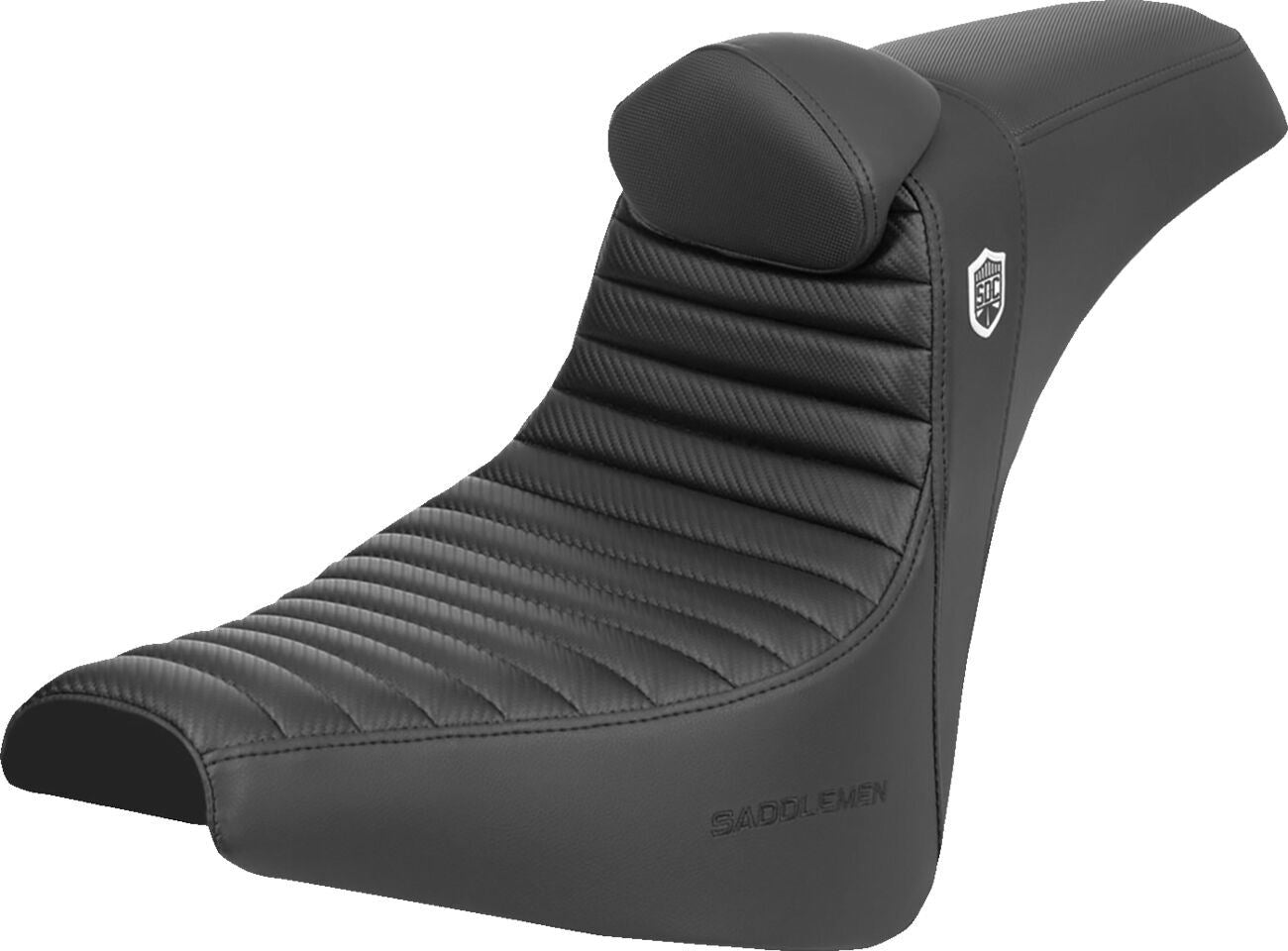 Saddlemen Pro Series SDC Performance Grip Seat Black Carbon Fiber SC81830TB