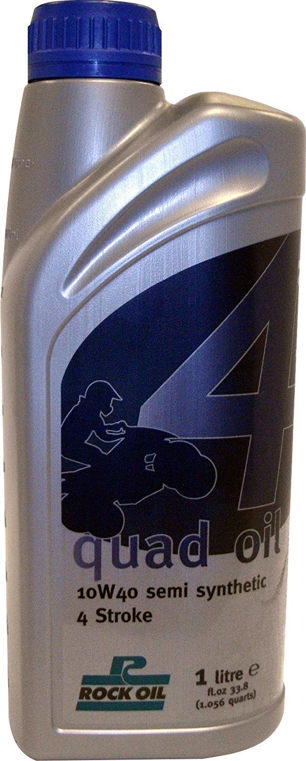 Rock Oil Quad Oil 10W40 Semi Synthetic 4 Stroke 1 litre