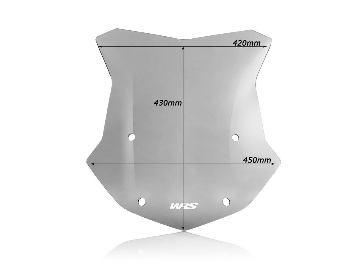 WRS Windscreen Sport BMW R1250gs Smoke Bm023f