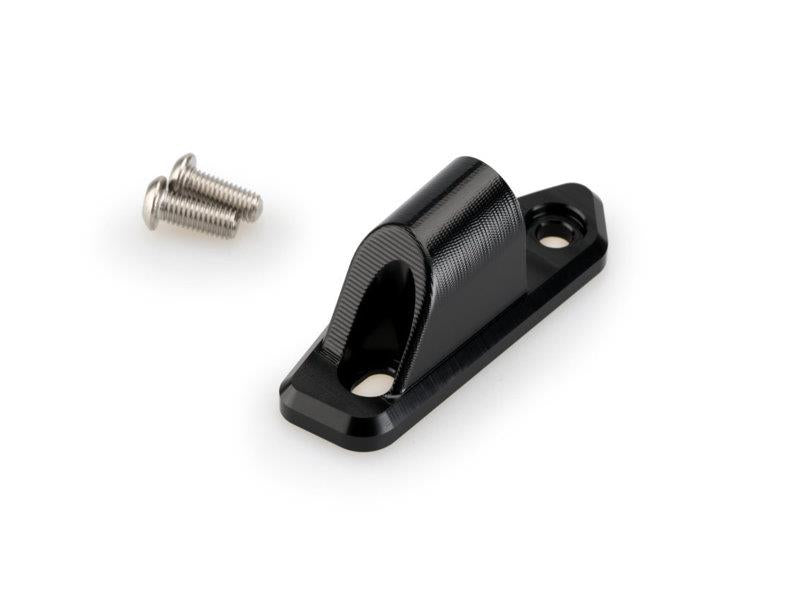 PUIG Rearview Mirror Adaptor LHS Black for Suzuki GSX R 250 17-19 9526N
