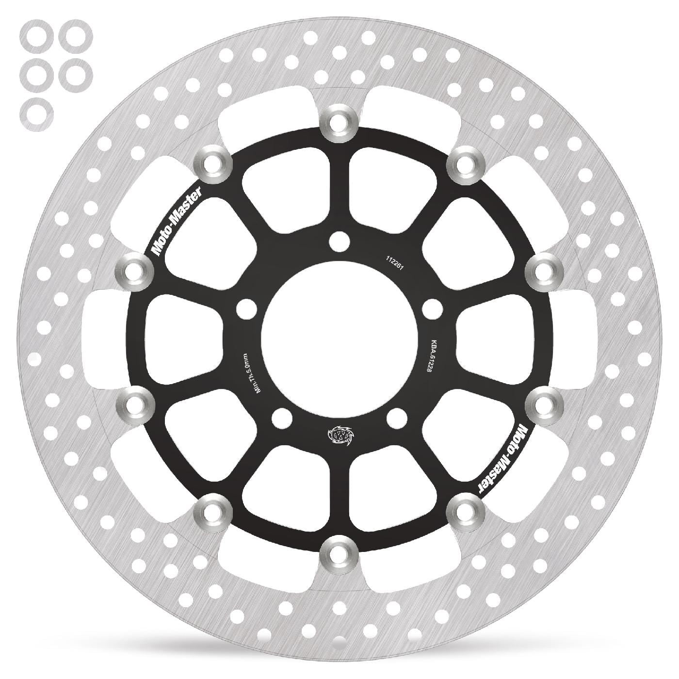Moto-Master Halo Floating Racing Rotor For Kawasaki ZX-10 R 1000 17-25 112261