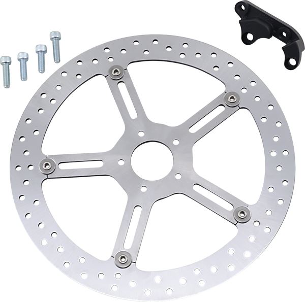 Arlen Ness Big Brake Floating Aluminum Rotor Kit For HD FXLRS 1923 18-24 02-983