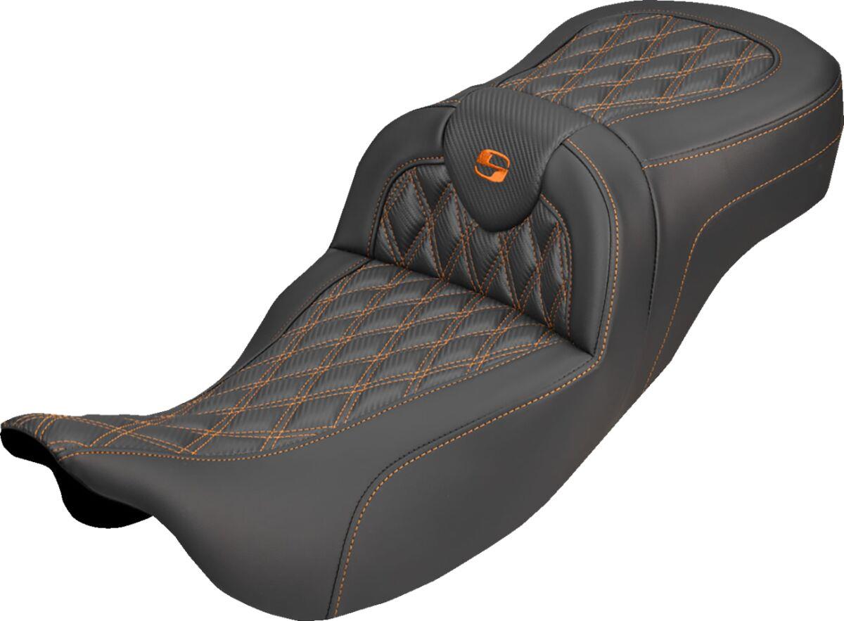 Saddlemen Roadsofa Carbon Fiber Seat For Harley FLHRXS 1868 08-25 808-07B-20703
