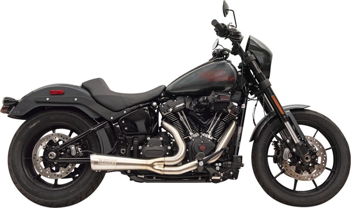 Bassani 2-Into-1 The Ripper Exhaust System For Harley Fxbb 1923 2018-2025 1s75ss