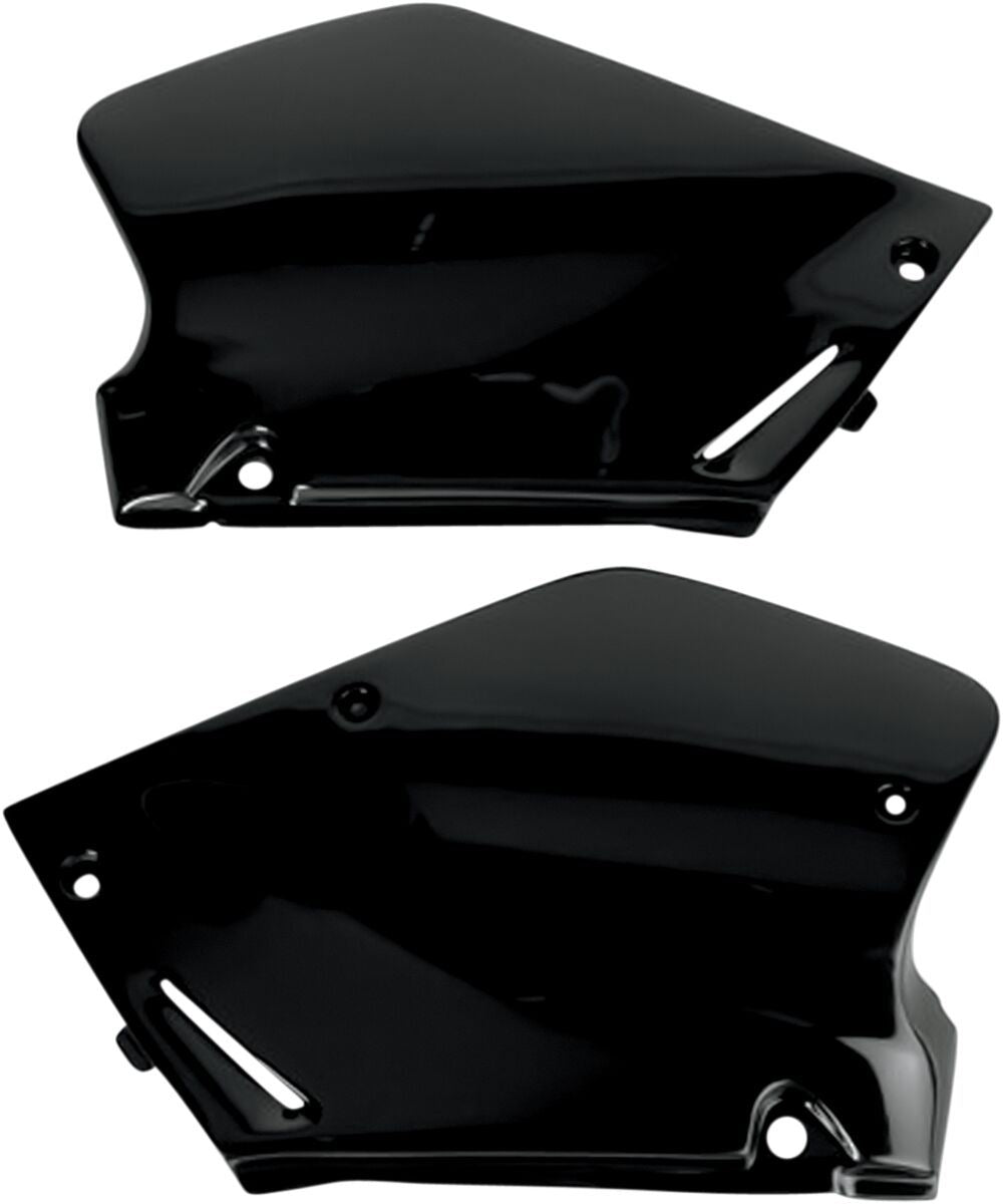 UFO SIDE PANELS HONDA CR125/250 BLACK HO02673-001
