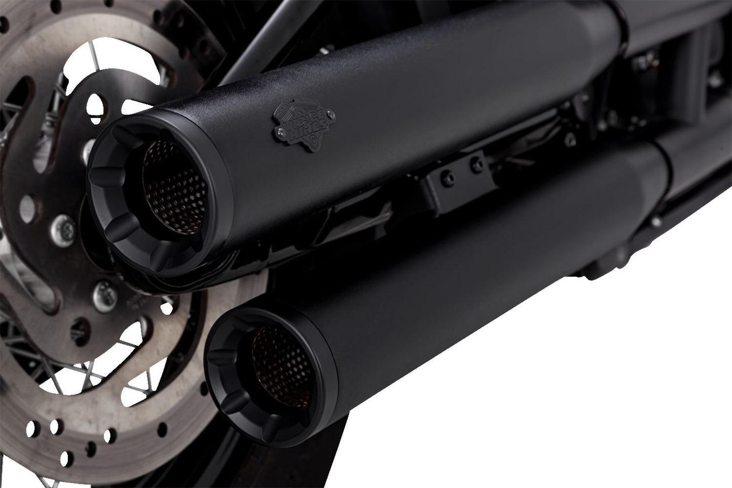 Vance & Hines Eliminator 300 Slip-On Mufflers For HD FXLRS 1923 18-24 46312