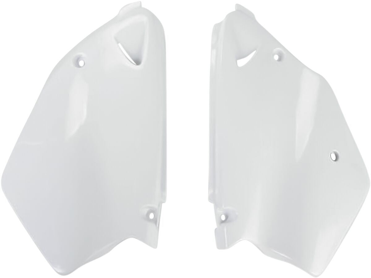 UFO SIDE PANELS YAMAHA YZ125/250 WHITE YA02899-046