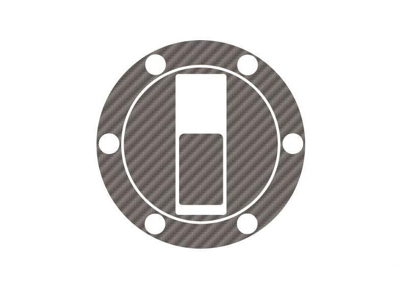 PUIG Xtreme Fuel Cap Protector Carbon Look for Aprilia Shiver 900 17-19 8375C