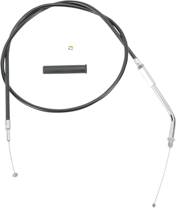 Drag Specialties Black Vinyl Cable For Harley FLST 1340 1981-1989 Black 4330100B
