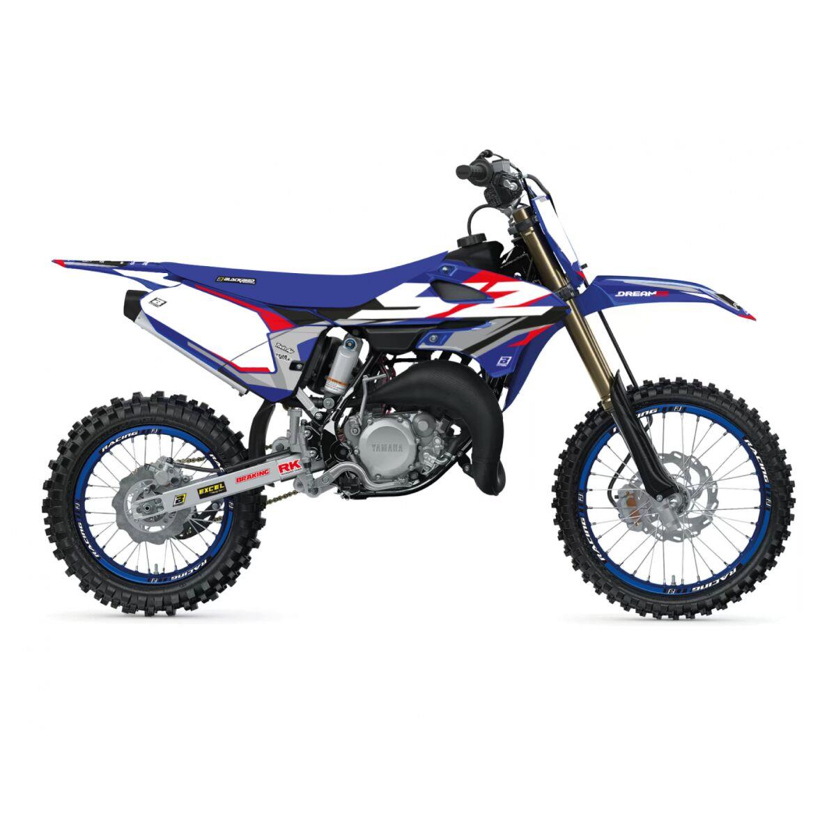 Blackbird Racing Sticker Kit Chrome For Yamaha YZ 85 LW 2022-2026 2251ABCRO