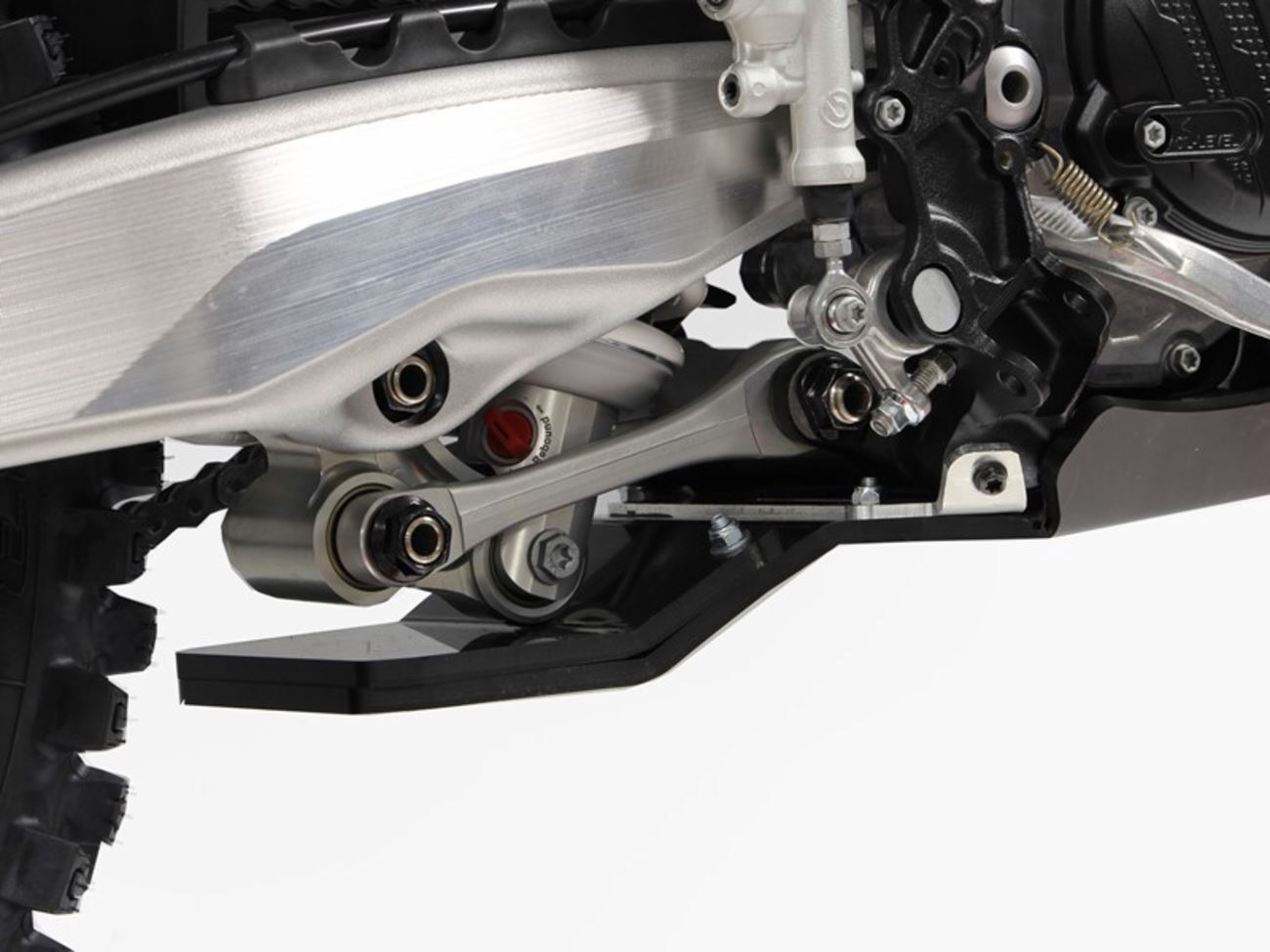 AXP RACING Xtrem Skid Plate For KTM SX 125 23-25 Black AX1671