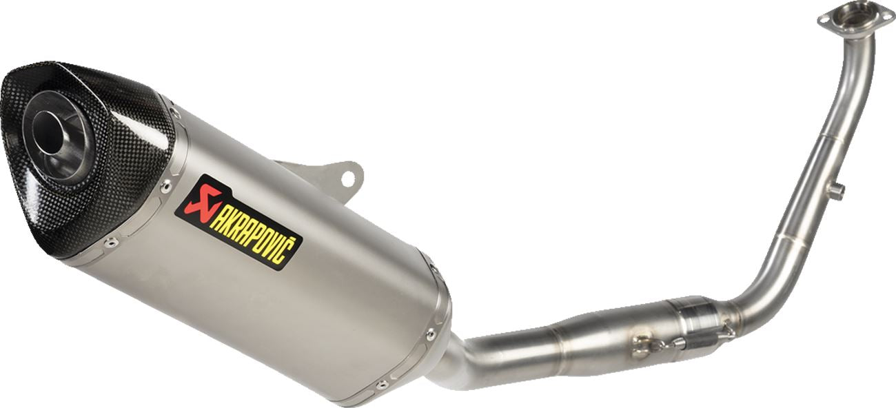 Akrapovic Racing Line Full Exhaust System Street SS For Yamaha MT-125 21-24 S-Y125R8-HZT