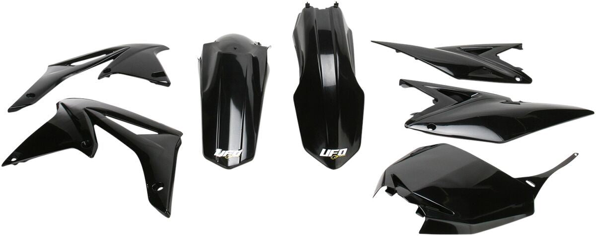 UFO COMPLETE BODY KIT SUZUKI RMZ250 BLACK SUKIT411E-001