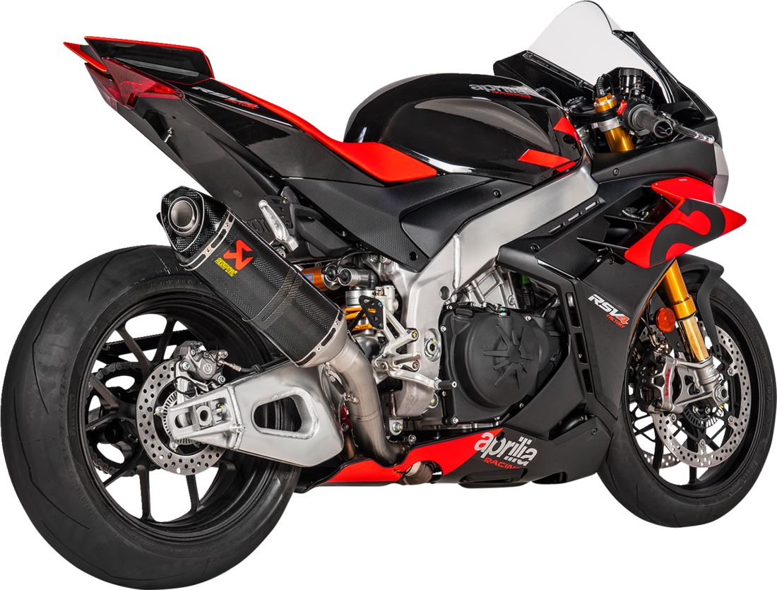 Akrapovic Slip-On Line Muffler CF For Aprilia RSV4 1100 17-24 S-A10SO13-RC
