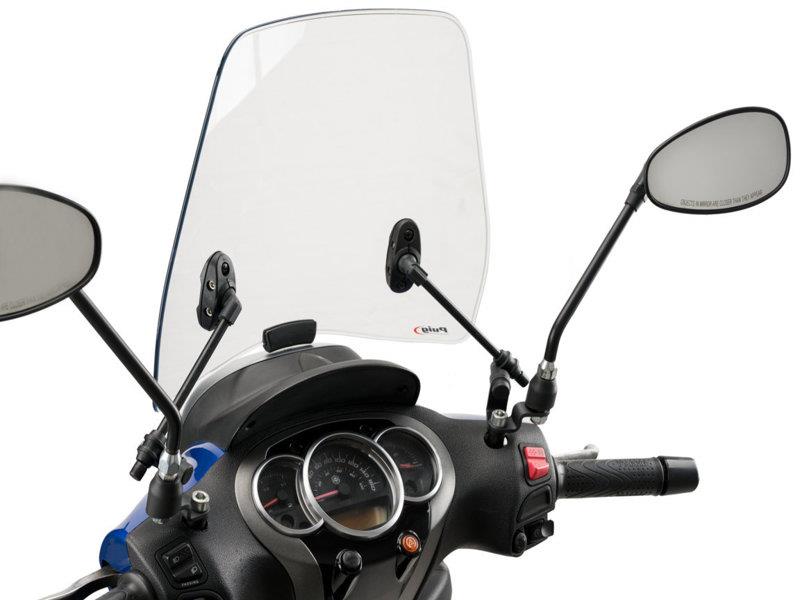 PUIG Traffic Screen Light Smoke for Piaggio Beverly 300 IE 11-21 21567H