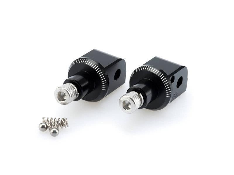 Puig Pillion Footpeg Adaptors Black 5702N