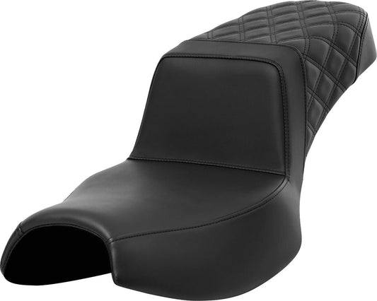 Saddlemen Step-Up Seat Black Stitching For Indian Challenger 108 20-24 I20-06E-173