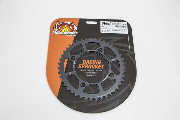 Moto-Master Rear Sprocket For KTM SX 50 2014-2026 Black Steel 62.029.11.42