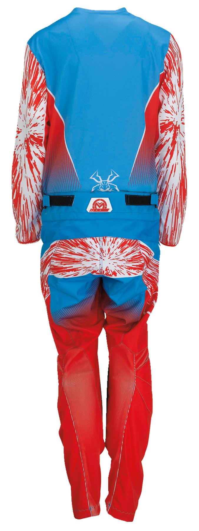 Moose Racing Trousers Youth Agroid Red/White/Blue 24 Model