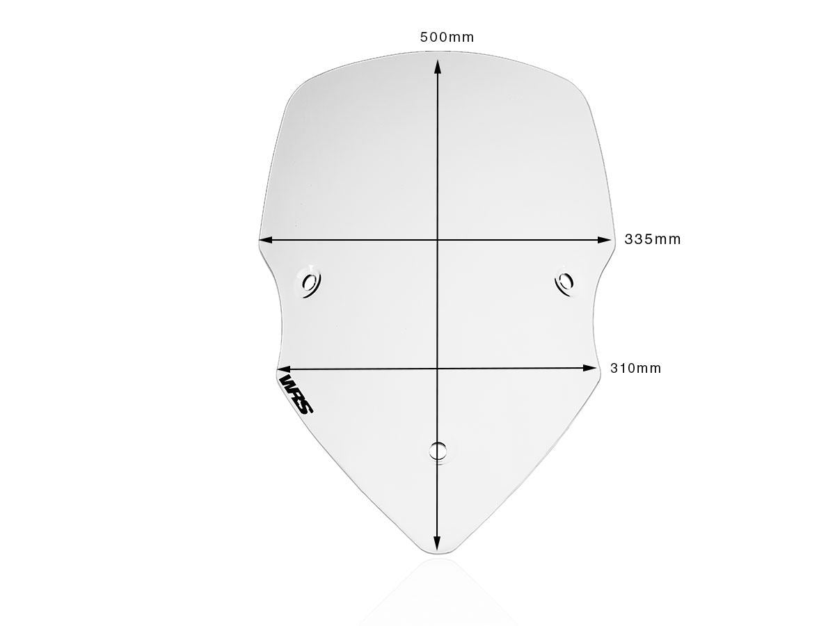 WRS Windscreen Inter Ducati Multistrada 1200 End Du008t
