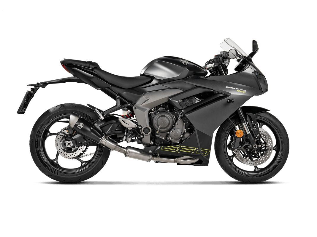 Akrapovic Racing Line Exhaust System SS For Triumph Trident 660 21-24 S-T6R2-CQTBL