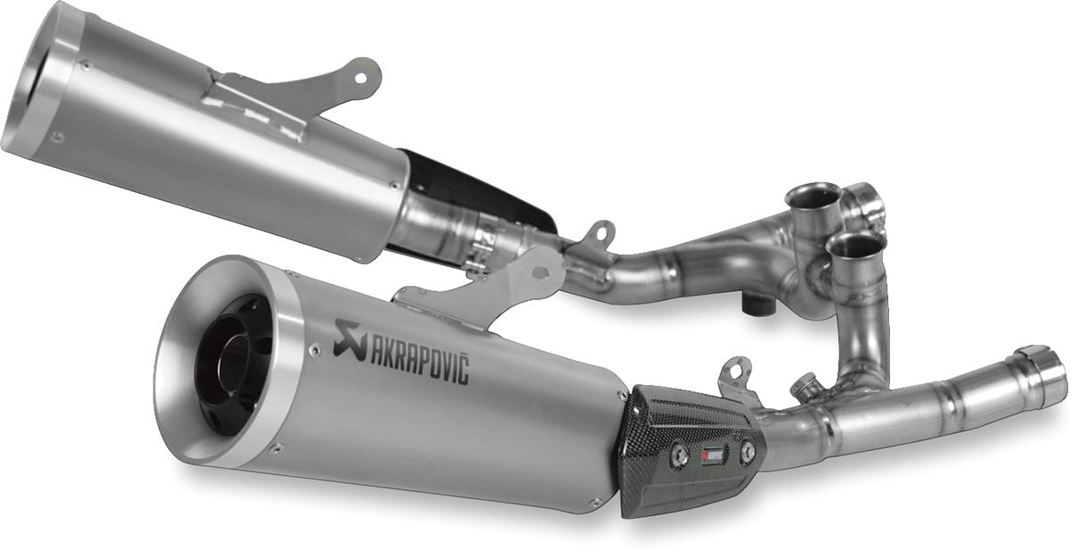 Akrapovic 4-into-2-into-2 TI Collector For Yamaha VMX 1700 09-16 C-Y17SO1T/1