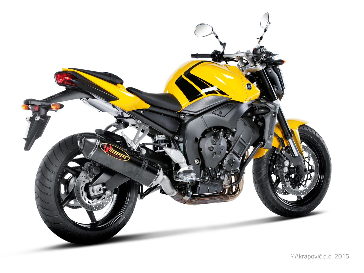 Akrapovic Slip-On Line Muffler CF For Yamaha FZS 1000 06-15 S-Y10SO7-HRC