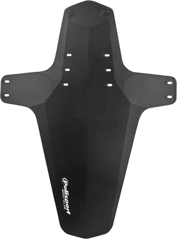 POLISPORT Mudguard Slim Front Black