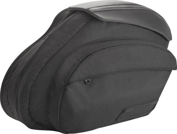 SADDLEMEN Saddlebag Black Expandable EX000968S