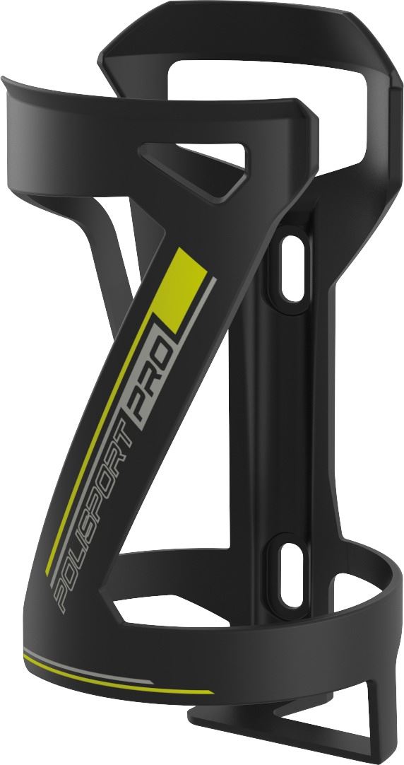 POLISPORT BICYCLE PRO Side Bottle Cage Bk/Lime Green 8646400004