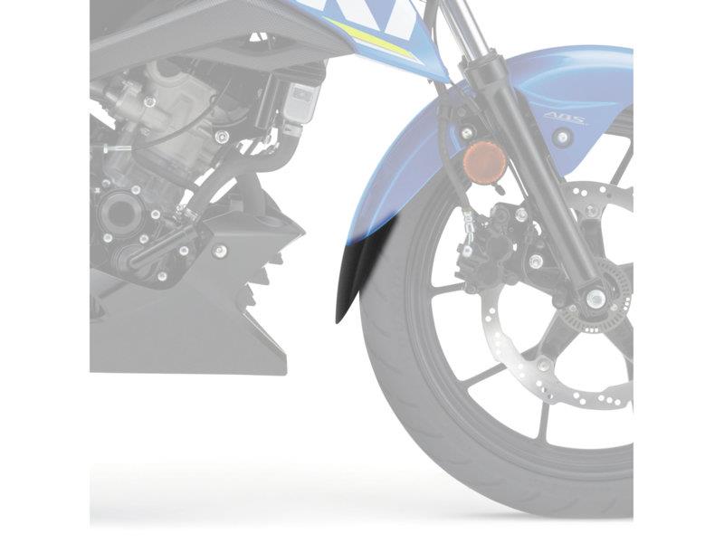 PUIG Front Fender Extender Black for Suzuki GSX R 125 17-24 9930N