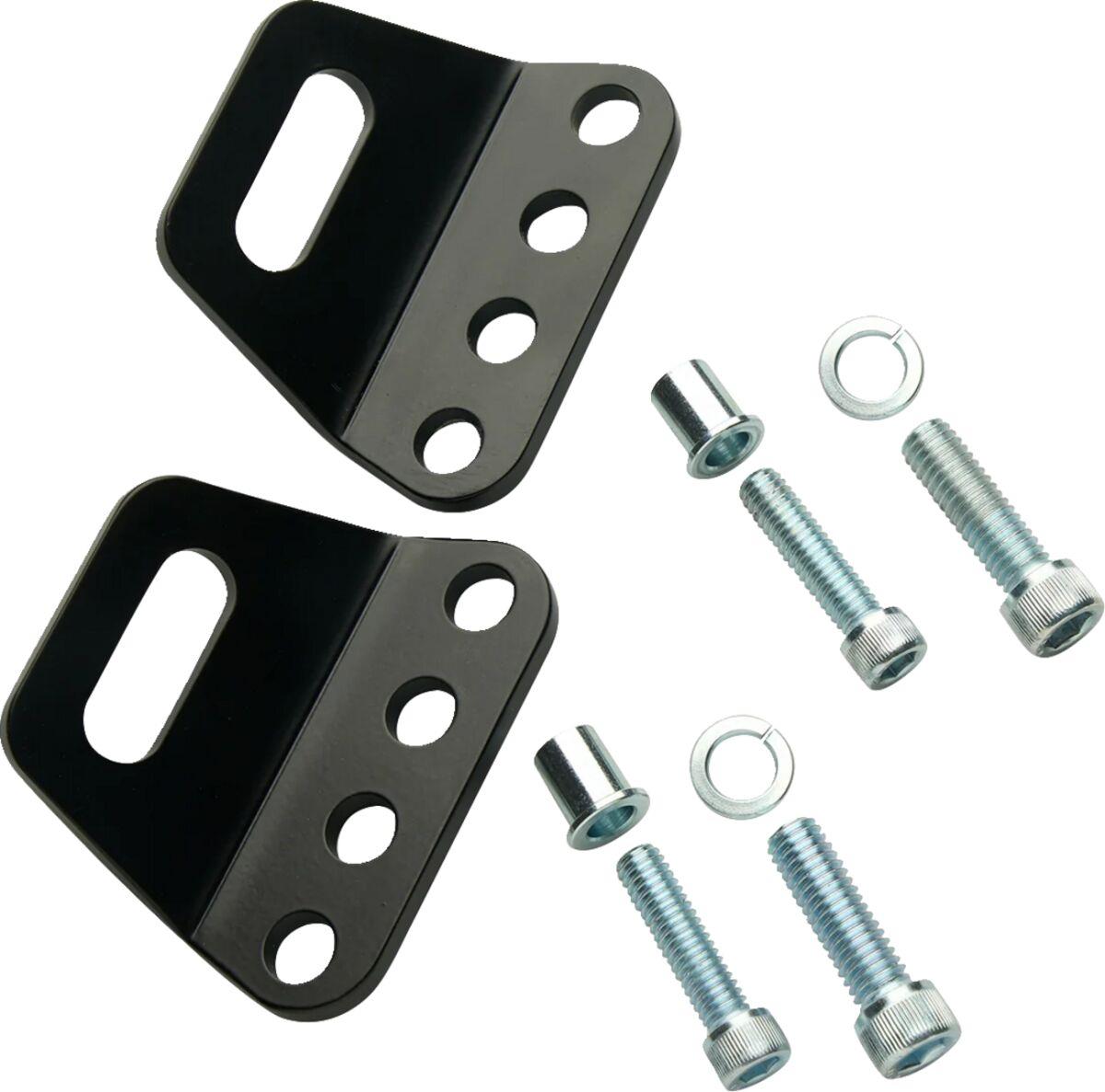 Ciro Tie-Down Brackets For Harley Davidson FLHRXS 1868 2010-2024 Black 66051