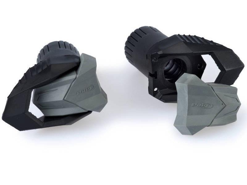 PUIG Puck And Rubber End M12 Screw For Frame Sliders R19 85mm Black Universal 3150N