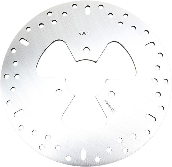 EBC MD Series ATV Brake Rotor For Yamaha YXZ 1000 R SS 2015-2026 Silver MD6381D