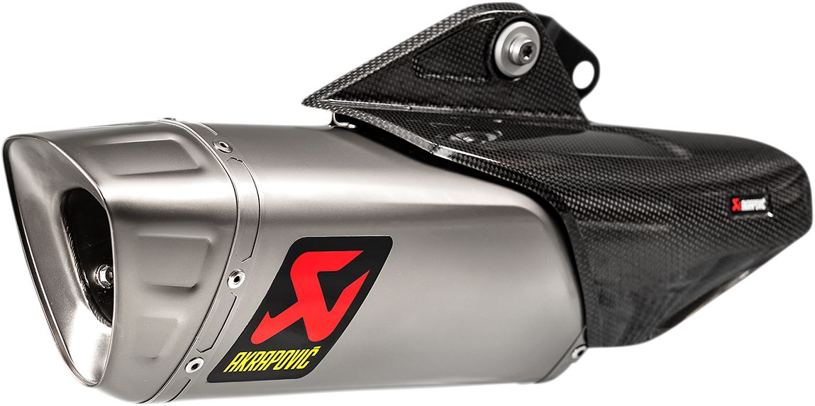 Akrapovic Slip-On Line Muffler TI For Yamaha YZF-R1 1000 15-24 S-Y10SO18-HAPLT