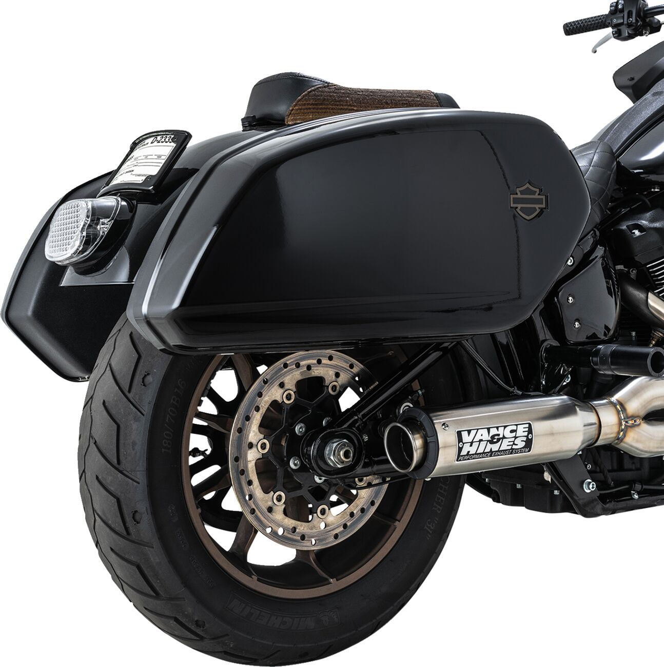 Vance & Hines 2-into-1 Supersport Exhaust System For HD FXLRS 1923 18-24 27337