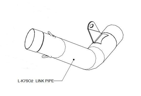 Akrapovic Link Pipe SS For BMW S 1000 R 10-16 L-B10R1