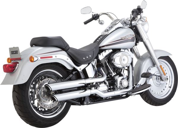 Vance & Hines 3" Twin Slash Slip-On Mufflers Chrome For HD FLSTF 1690 07-17 16343